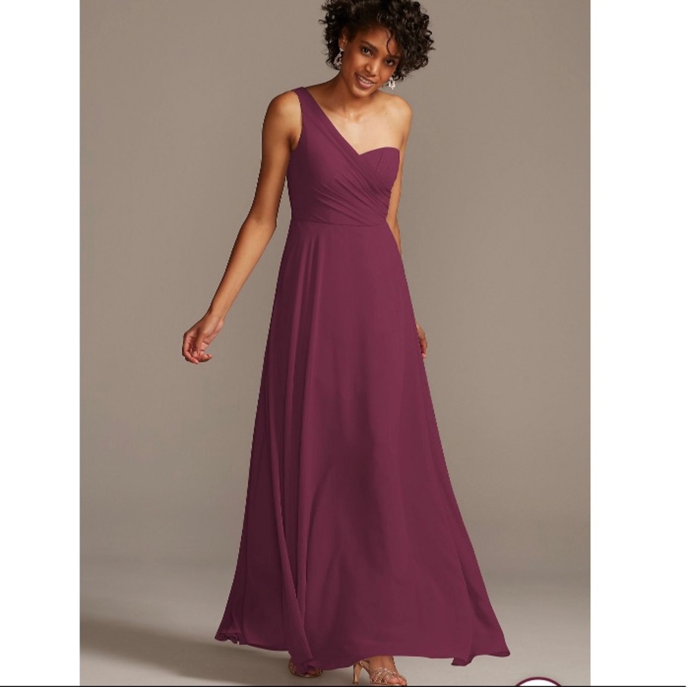 One Shoulder Bridesmaid Dress